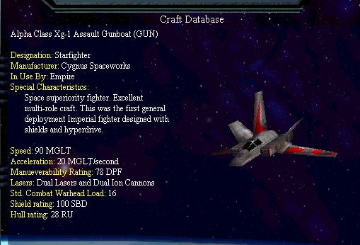 Alpha Class Xg-1 Assault Gunboat (GUN)